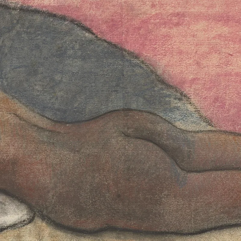 Reclining Nude Recto Paul Gauguin