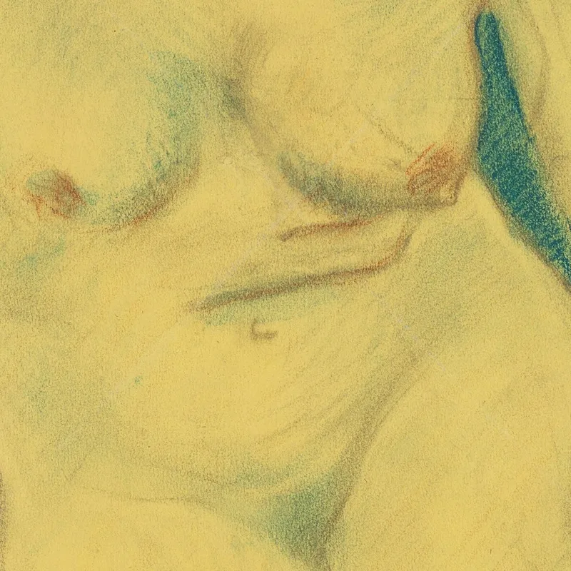 Desnudo Sentado Visto Desde Arriba Paul Gauguin