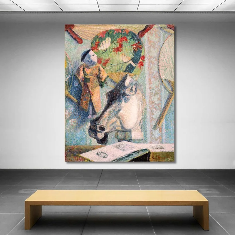 Natura Morta Con Testa Di Cavallo Paul Gauguin