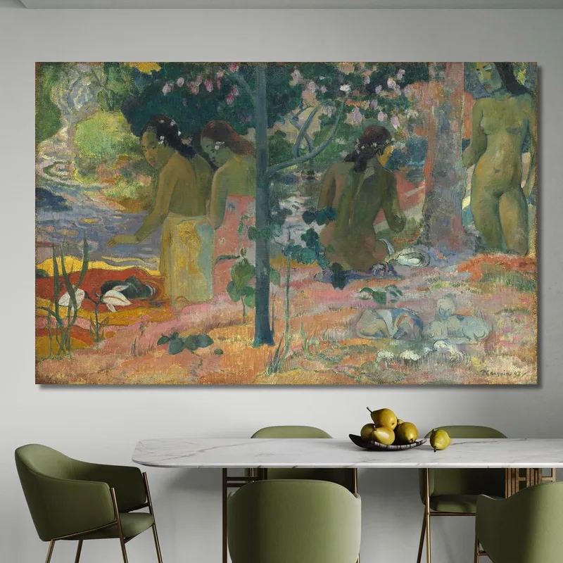 Los Bañistas Paul Gauguin