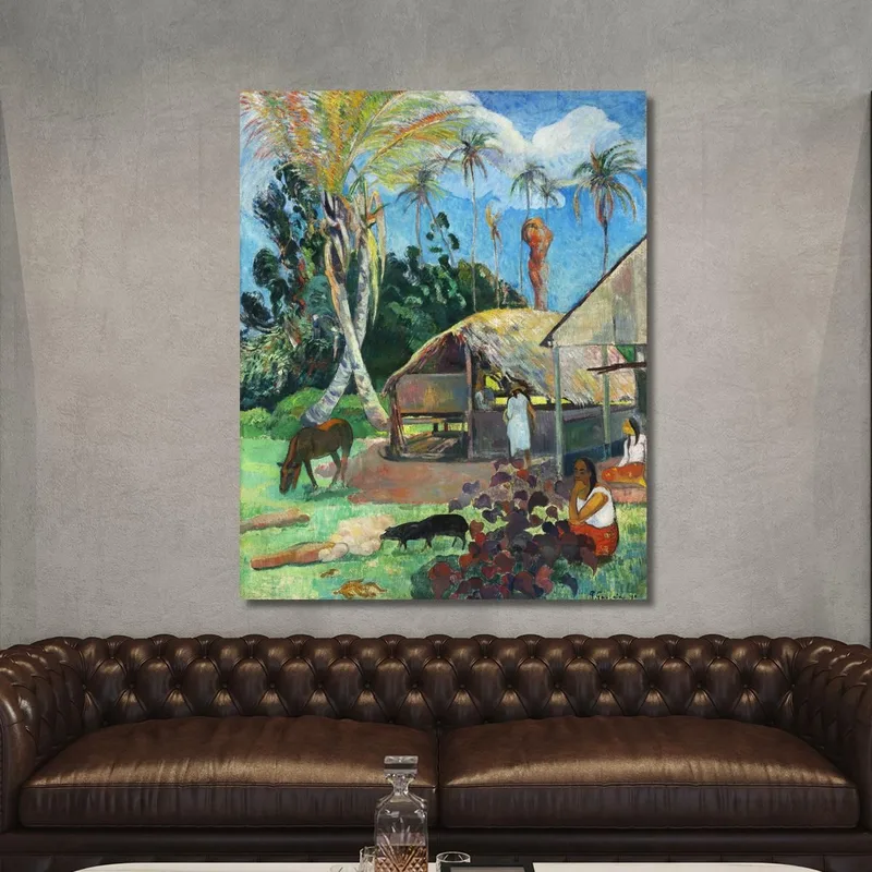 Les Cochons Noirs Paul Gauguin