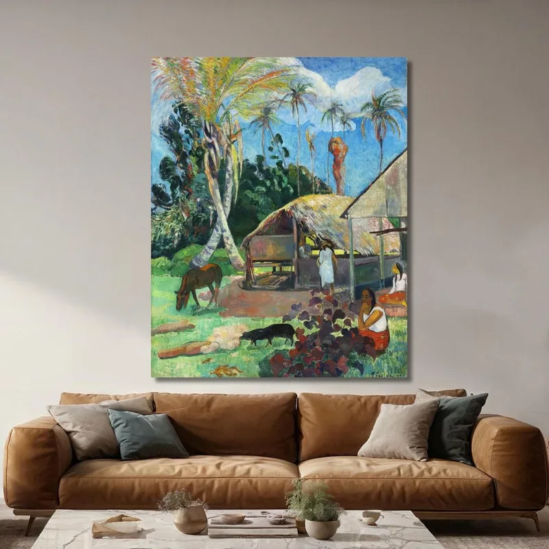 Les Cochons Noirs Paul Gauguin
