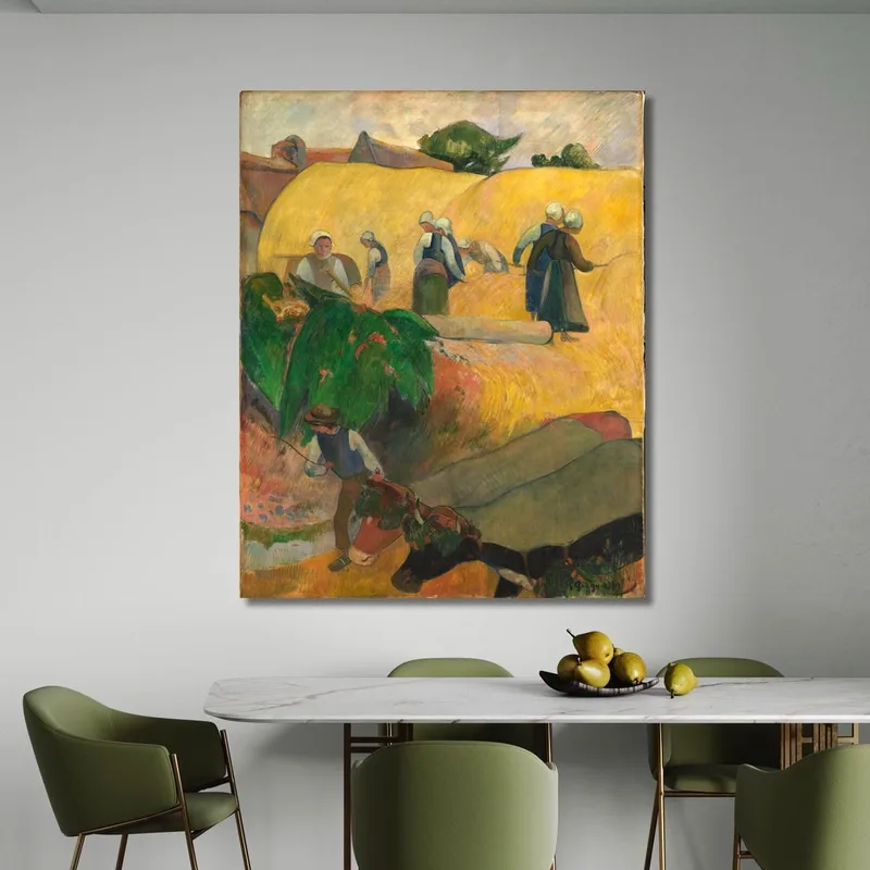 The Haystacks Paul Gauguin