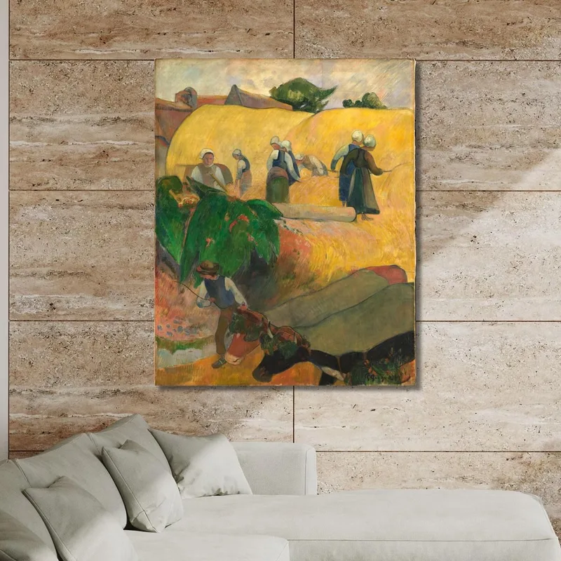 The Haystacks Paul Gauguin