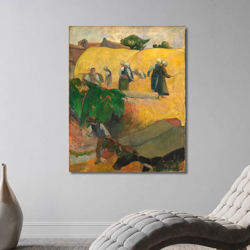 The Haystacks Paul Gauguin