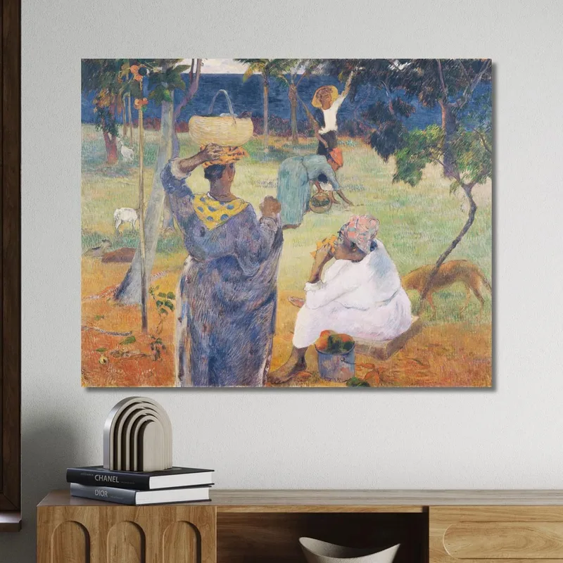 The Mango Trees Martinique Paul Gauguin