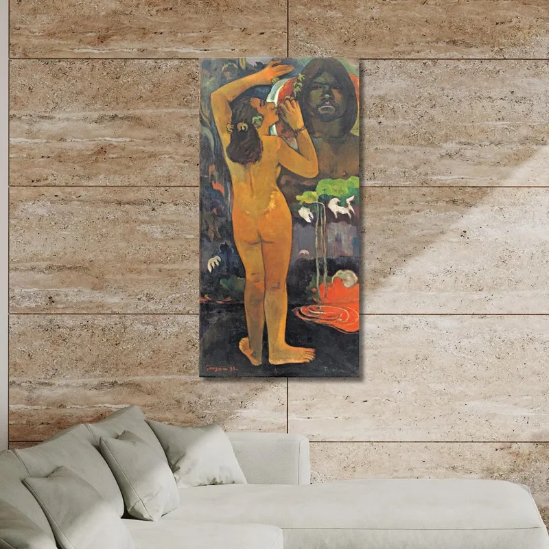 The Moon And The Earth Painting Paul Gauguin
