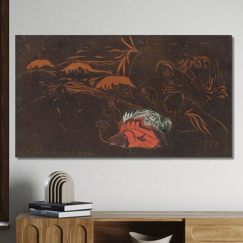 El Universo Se Crea L--Univers Est Cree Paul Gauguin