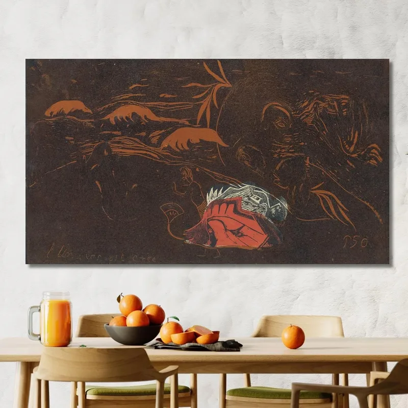 El Universo Se Crea L--Univers Est Cree Paul Gauguin