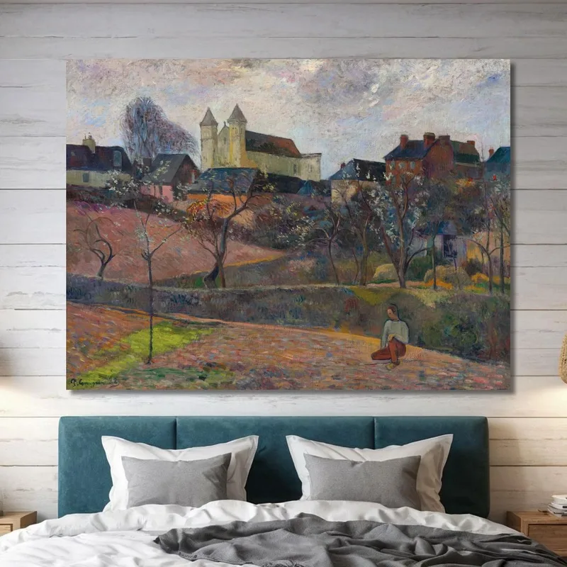 Vista De Ruan Paul Gauguin