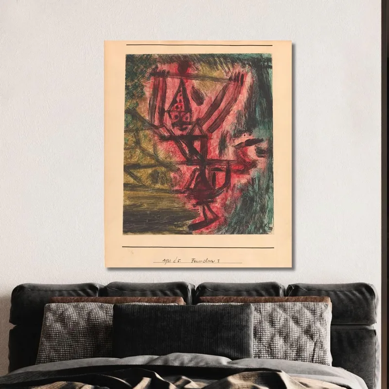 Feuer Clown I Paul Klee