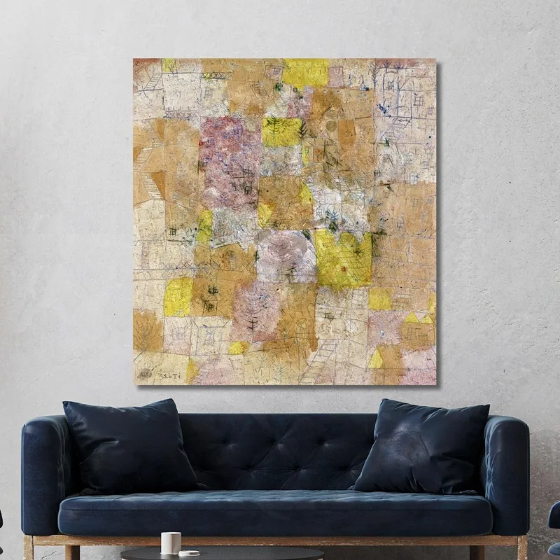 Idilio Suburbano Paul Klee