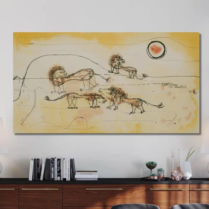 Une Fierté De Lions Paul Klee