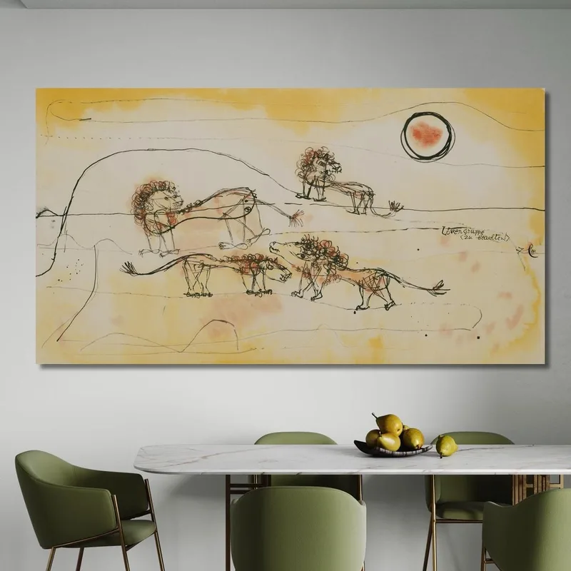 Une Fierté De Lions Paul Klee
