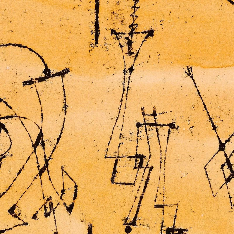 Trío Abstracto Paul Klee