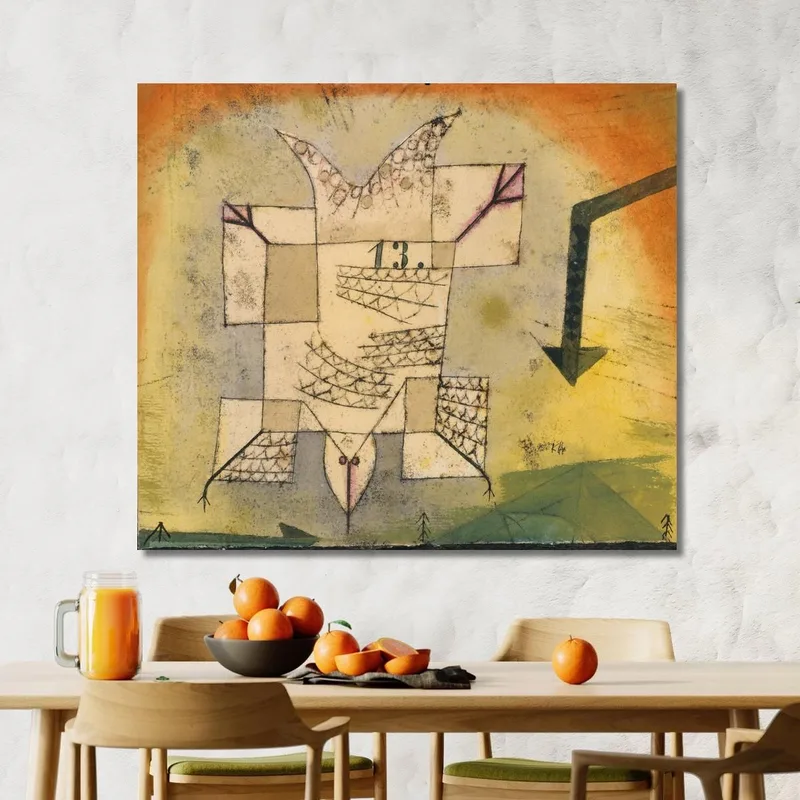 Pájaro Que Cae Paul Klee