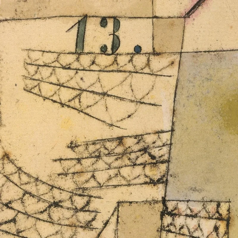 Pájaro Que Cae Paul Klee