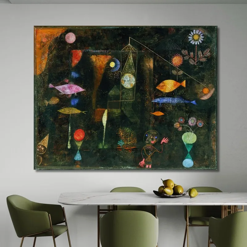 Magia De Peces Paul Klee