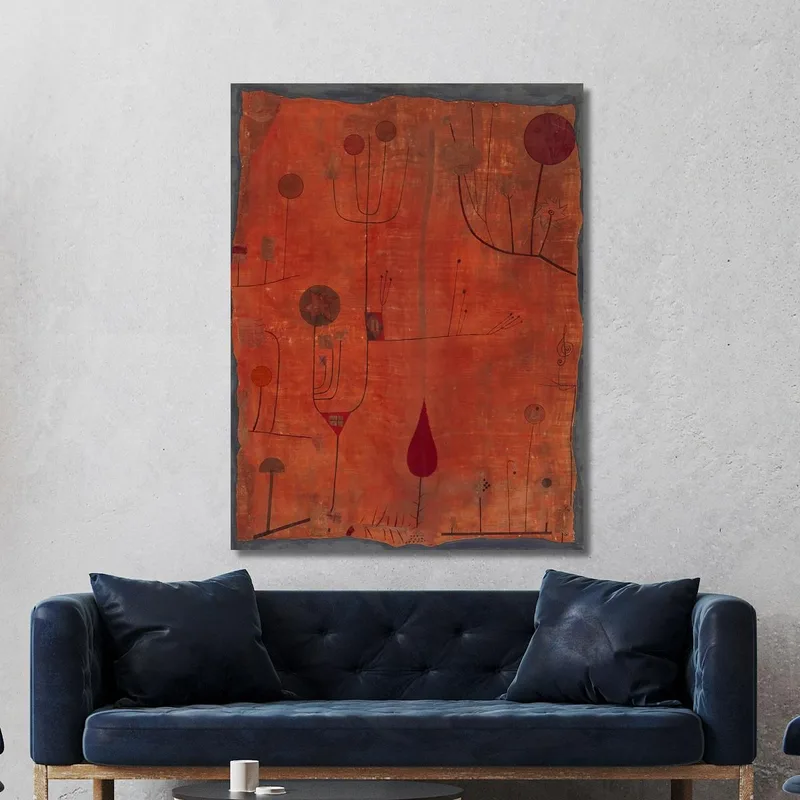 Frutas En Rojo Paul Klee