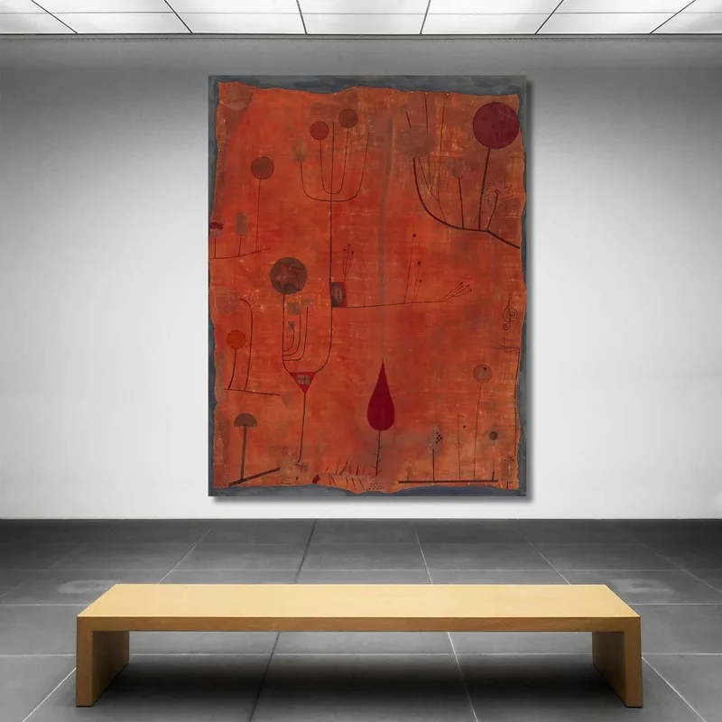Frutas En Rojo Paul Klee