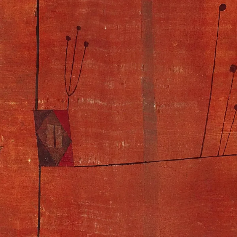 Frutas En Rojo Paul Klee