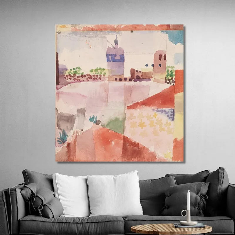 Hammamet Con Su Mezquita Paul Klee