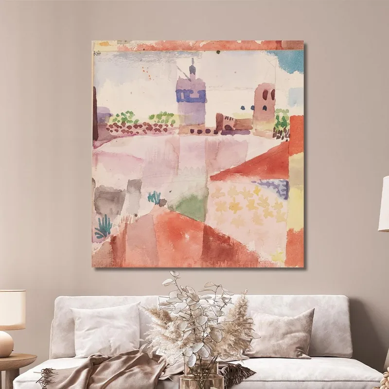Hammamet Con Su Mezquita Paul Klee