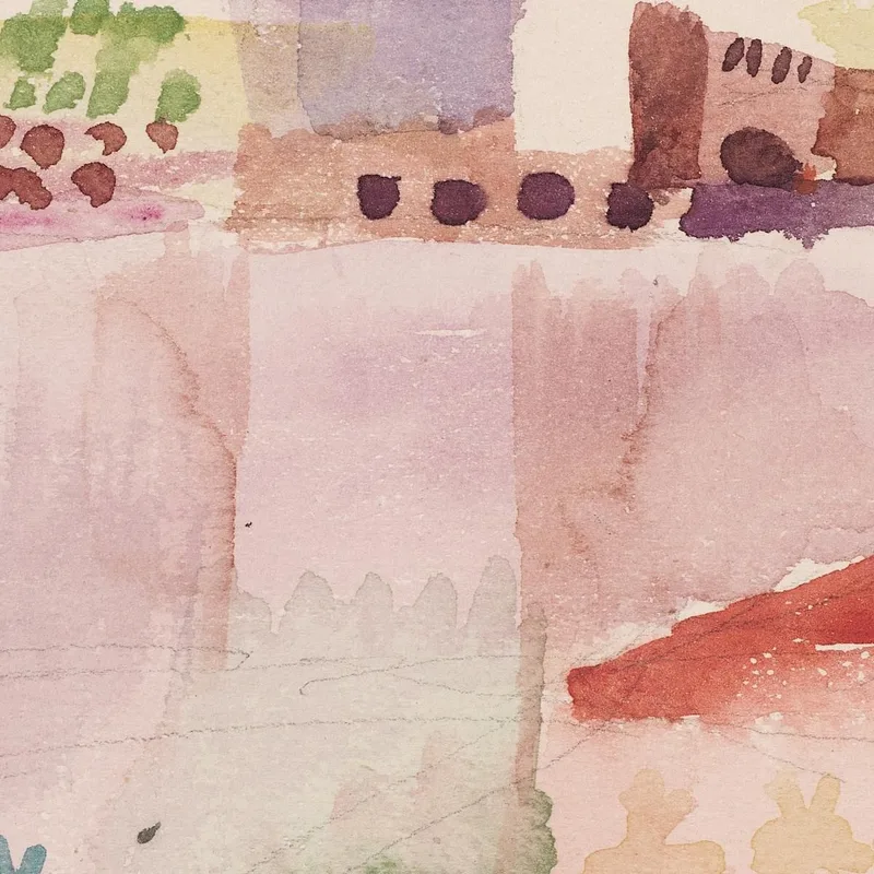 Hammamet Con Su Mezquita Paul Klee