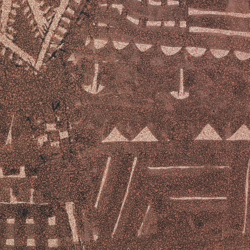 À La Manière D'Une Tapisserie En Cuir Paul Klee