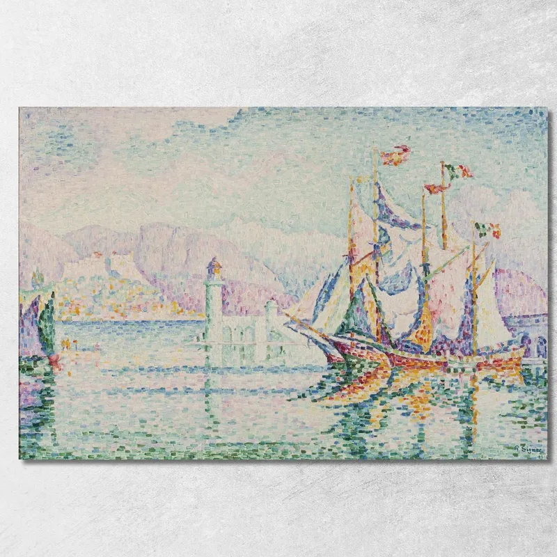 Antibes Mattina Paul Signac quadro stampa su tela