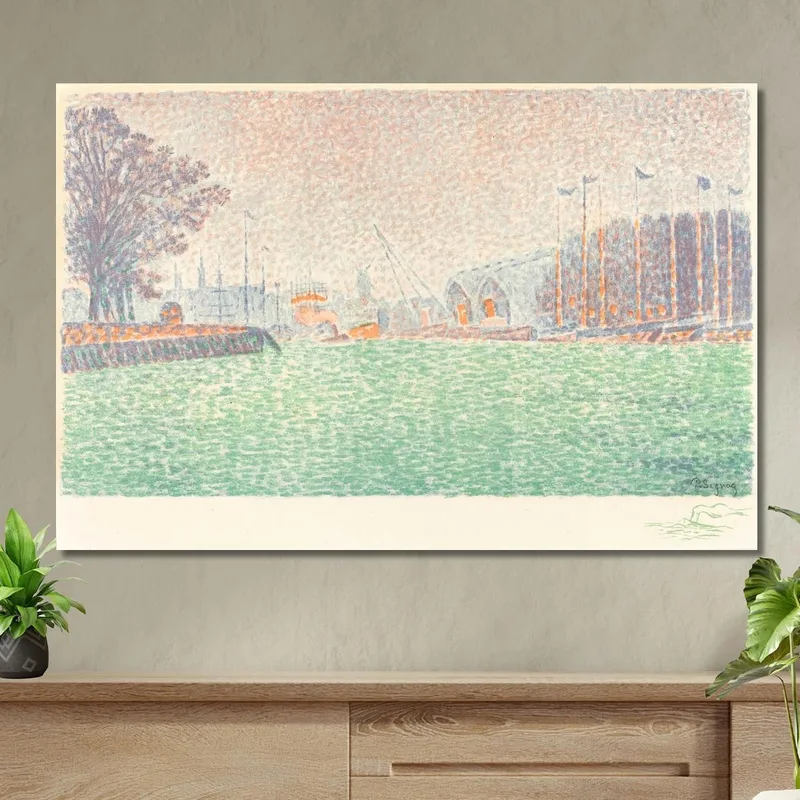 A Flushing A Flessinga Paul Signac