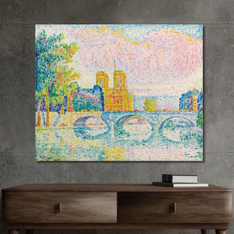 The City Paris Paul Signac