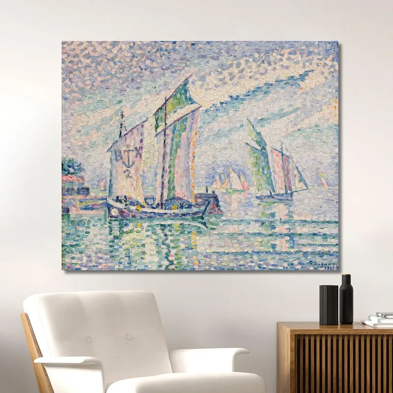 Le Chenal De La Rochelle Paul Signac