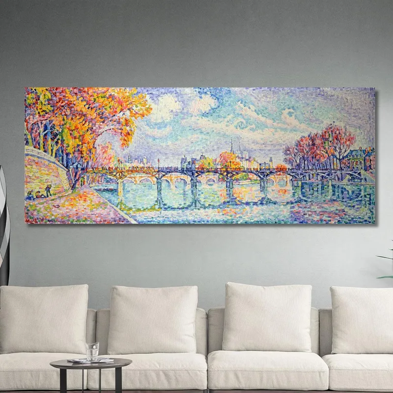 El Puente De Las Artes Paul Signac