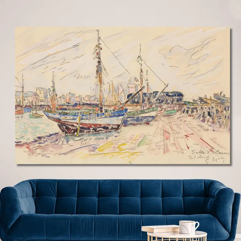 Les Sables D'Olonne Paul Signac