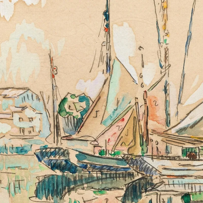Les Sables D'Olonne 2 Paul Signac