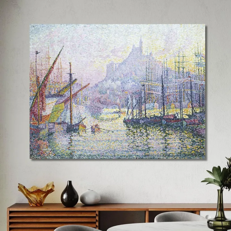 Notre Dame De La Garde Die Gute Mutter Marseille Paul Signac