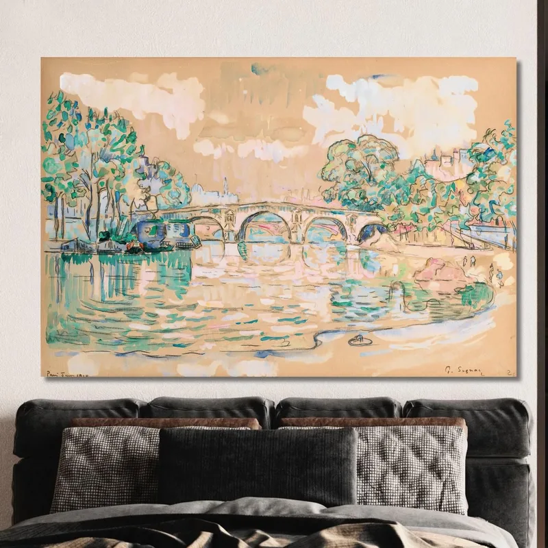 Ponte Maria Di Parigi Paul Signac