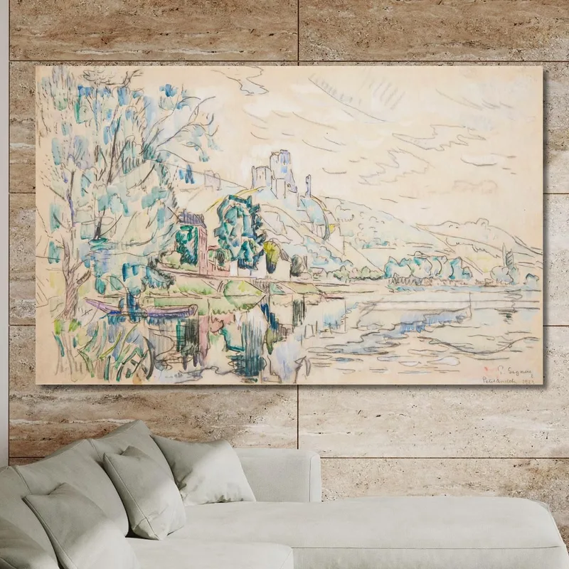 Petit Andély Château Gaillard Paul Signac