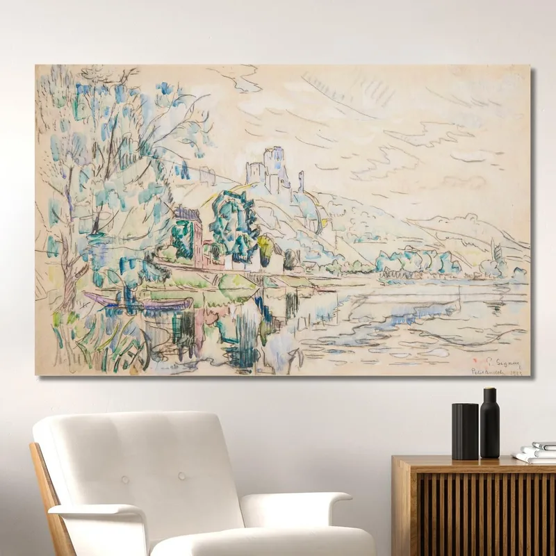 Petit Andély Château Gaillard Paul Signac