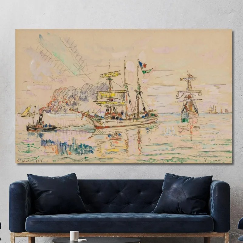 San Malo. I Terreneuva Paul Signac