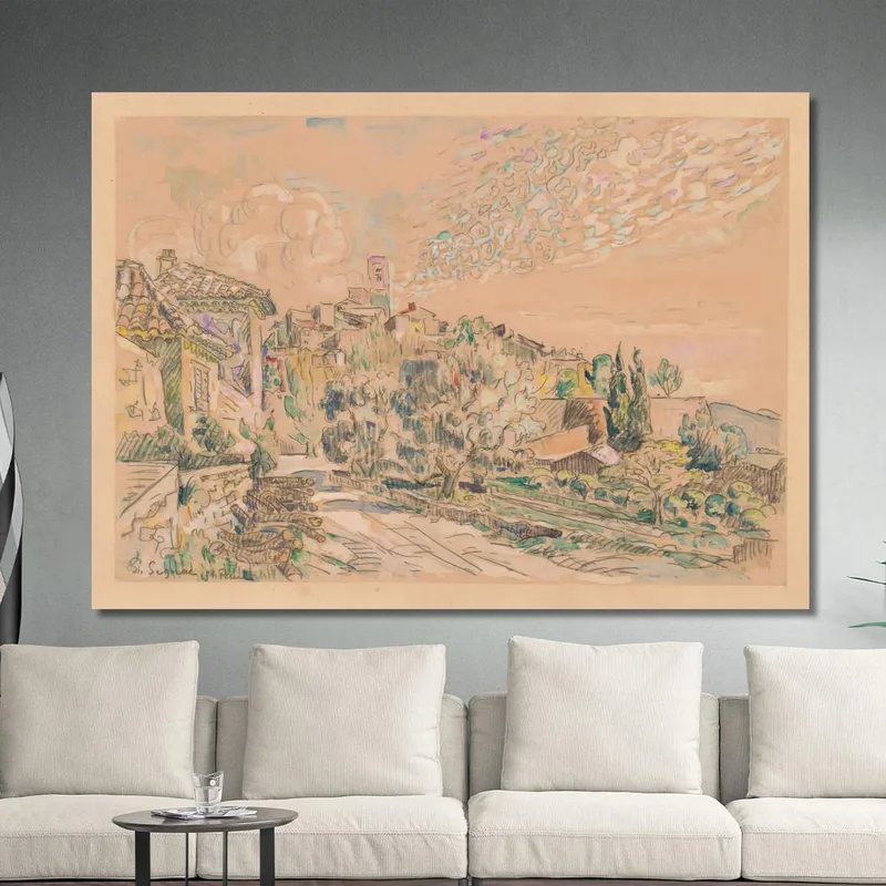 Saint-Paul-De-Vence Paul Signac