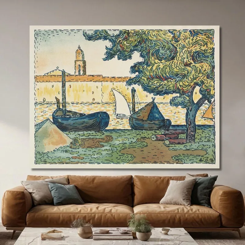 St. Tropez Il Porto Di St. Tropez Paul Signac