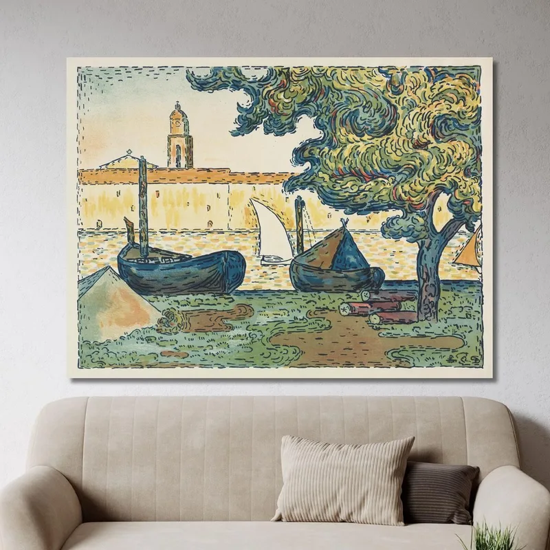 St. Tropez Il Porto Di St. Tropez Paul Signac