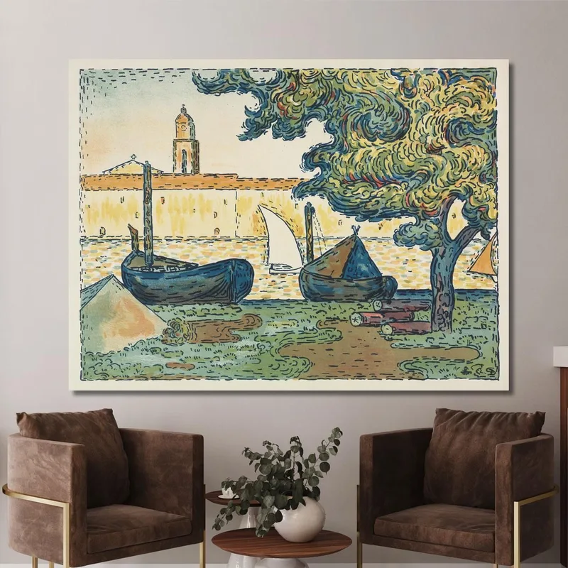 St. Tropez Il Porto Di St. Tropez Paul Signac