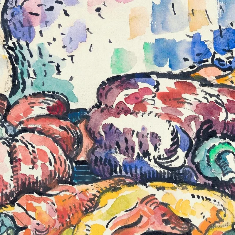 Naturaleza Muerta Con Jarra 1919 Paul Signac