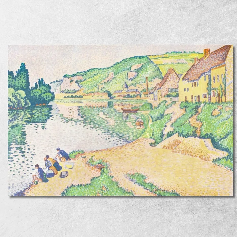 Los Andelys 1895 Paul Signac cuadro en lienzo
