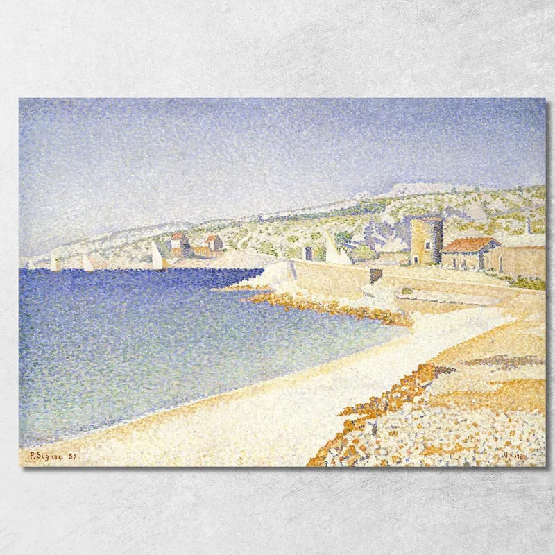 El Embarcadero De Cassis Opus 198 1889 Paul Signac cuadro en lienzo