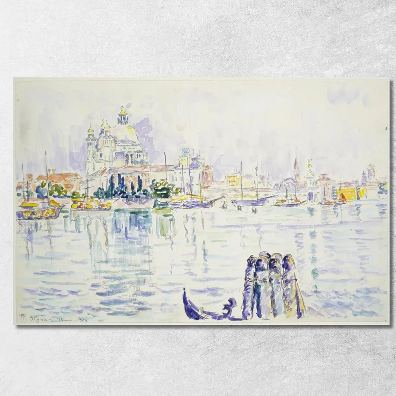 Gran Canal De Venecia Paul Signac cuadro en lienzo
