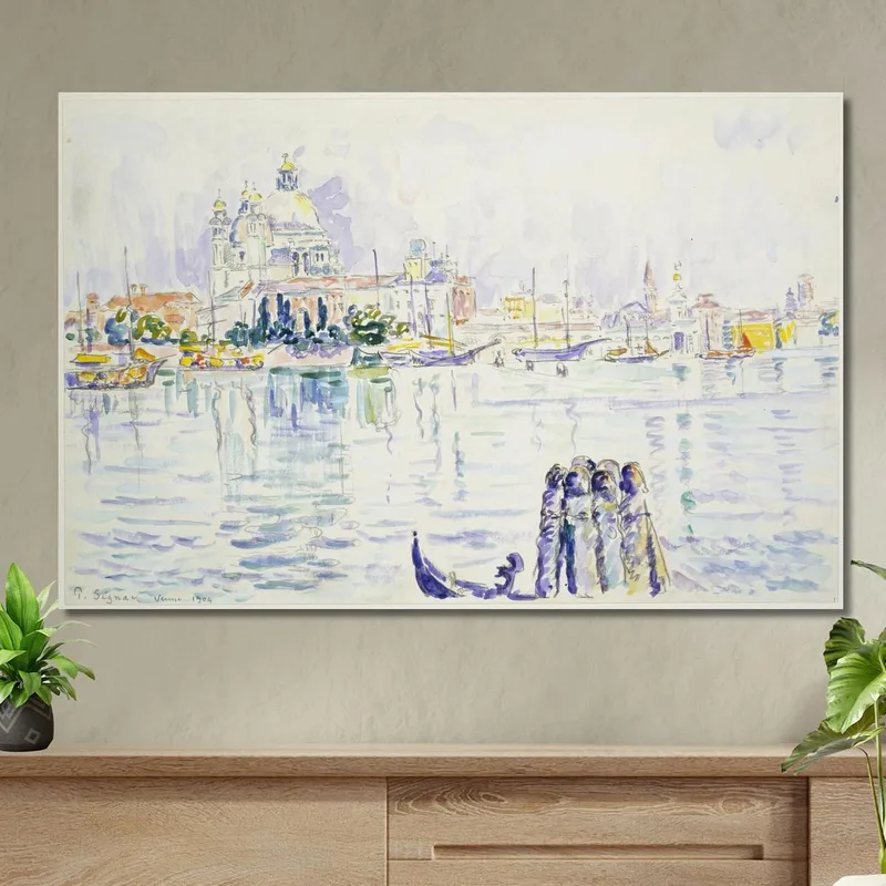 Gran Canal De Venecia Paul Signac